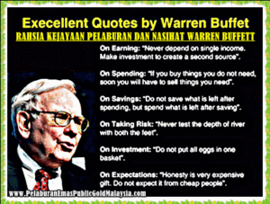 7 Rahsia kejayaan Warren Edward Buffett